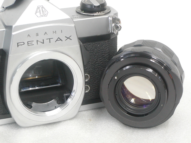 【値下げ中】PENTAX Sp 一眼レフカメラ タクマー1:1.8/55 フィルムカメラ 整備済 完動品 ペンタックス Pentax SP + レンズ