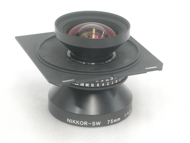NIKKOR-SW 75mm f/4.5 レンズ Nikon Nikkor SW 75mm F4.5 - LIGHT UP RENTAL