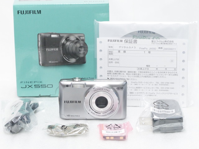 FUJIFILM Finepix JX550 コンパクトデジタルカメラ Fujifilm FinePix JX550 16MP Digital Camera 4547410201130| eBay